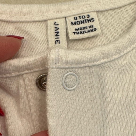 Janie and Jack Sleeveless Striped Baby Playsuit Romper - Picture 4 of 5